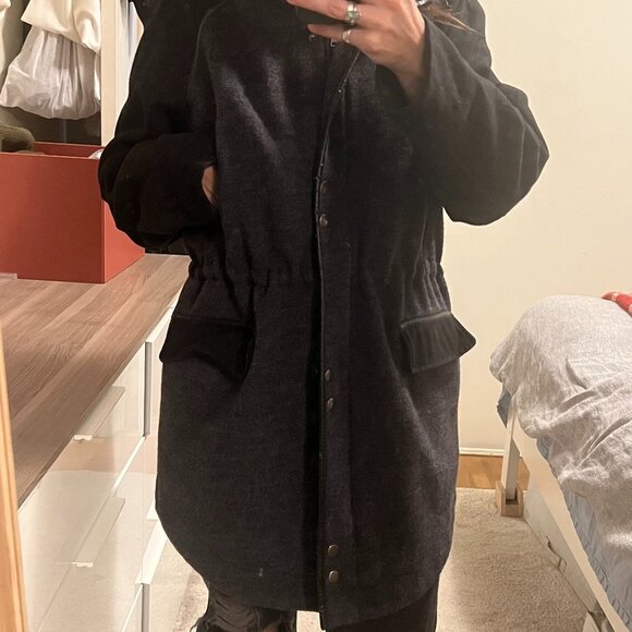 ASOS Cocoon Coat sz 8 - Picture 3 of 9